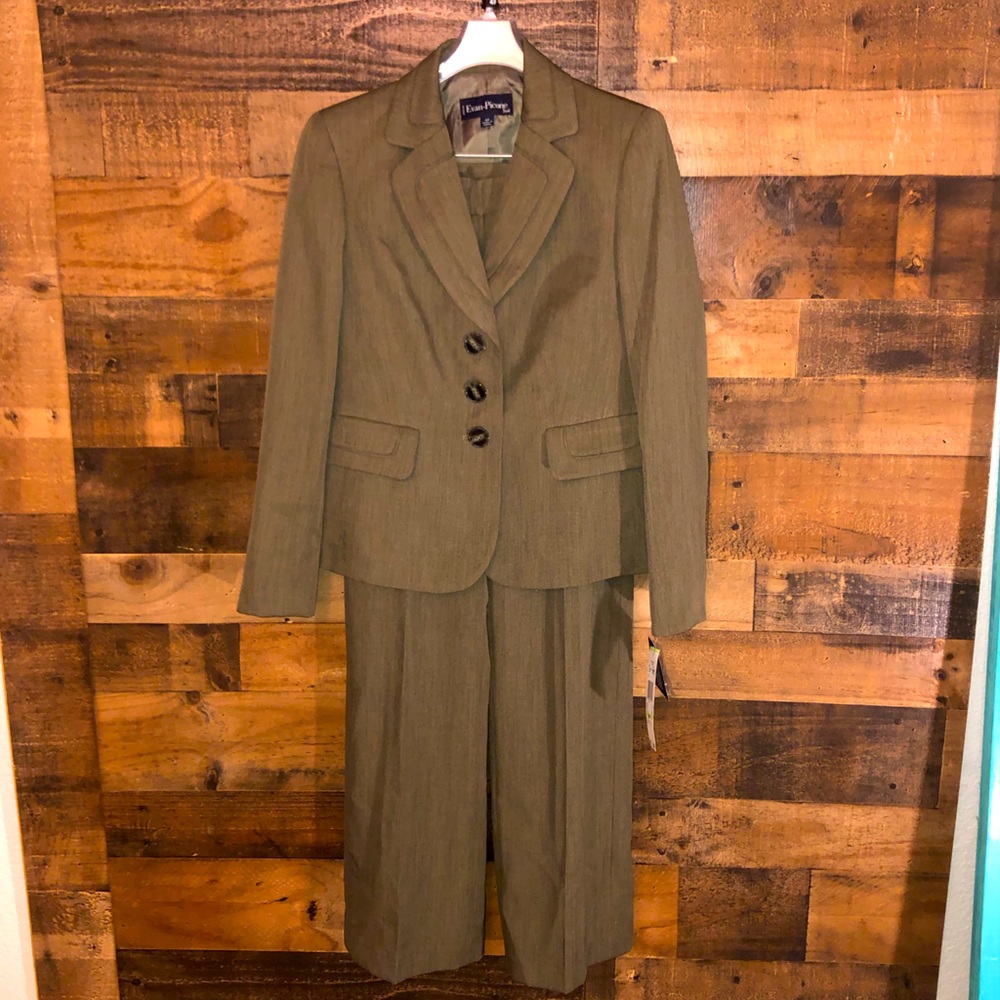 Evan Picone Tan Women's Pantsuit